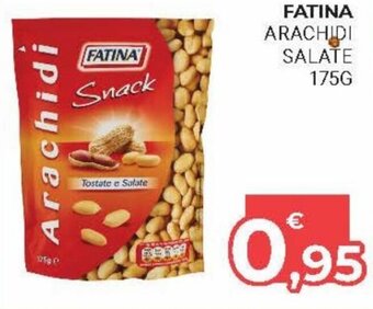 Eté Fatina Arachidi Salate 175g offerta