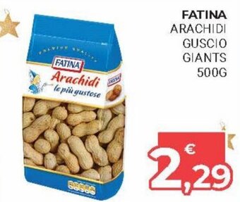 Eté Fatina Arachidi Guscio Giants 500g offerta