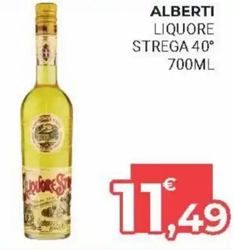 Eté Alberti Liquore Strega 40° 700ml offerta