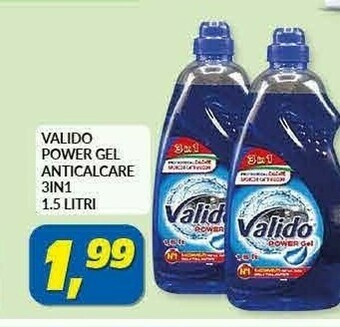 Risparmio Casa Valido Power Gel Anticalcare 3 In 1 1.5 Litri offerta