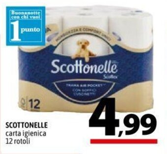 A&O Scottonelle Carta Igienica 12 rotoli offerta