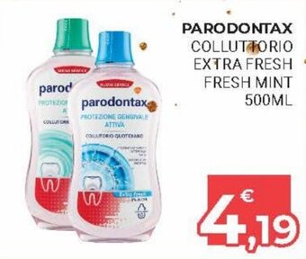 Eté Parodontax Colluttorio Extra Fresh Fresh Mint 500ml offerta