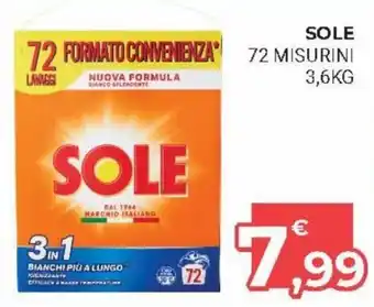 Eté Sole 72 Misurini 3,6 kg offerta