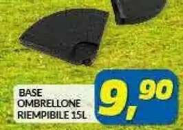 Risparmio Casa Base Ombrellone Riempibile 15 L offerta