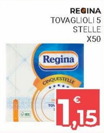 Eté Regina Tovaglioli 5 Stelle x50 offerta