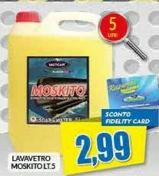 Lavavetro Moskito