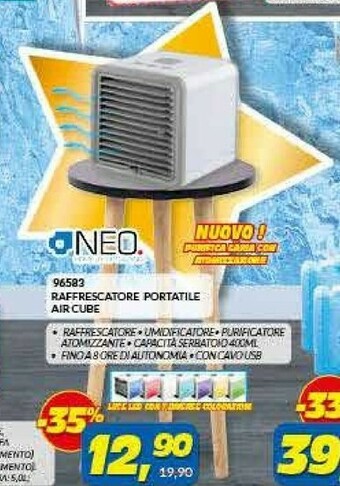 96583 Raffrescatore Portatile Air Cube