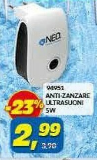 Risparmio Casa Neo 94951 Anti-Zanzare Ultrasuoni offerta