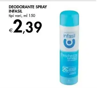 Bennet Infasil Deodorante offerta