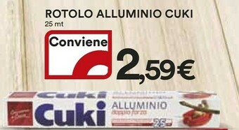 Coop Cuki Rotolo Alluminio offerta