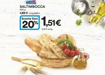 Coop Saltimbocca offerta