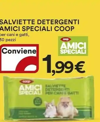 Coop Salviette Detergenti Amici Speciali offerta