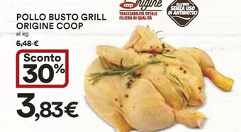 Origine Coop Pollo Busto Grill