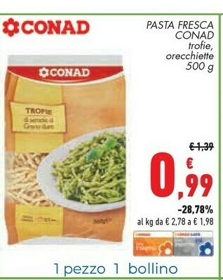 Conad Superstore Conad Pasta Fresca offerta