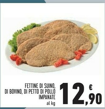 Conad Superstore Fettine Di Suino Impanate offerta