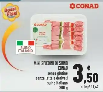 Conad Superstore Conad Mini Spiedini Di Suino offerta