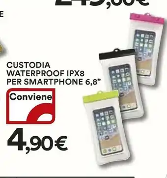 Coop Custodia Waterproof IPX8 Per Smartphone offerta