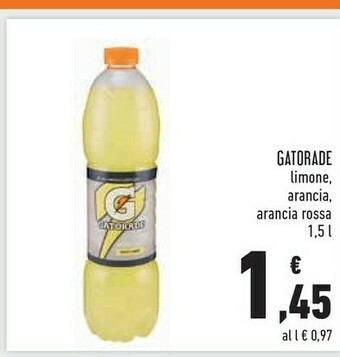 Conad Superstore Gatorade Sport Drink Gusto Limone 1500 G(ml) offerta