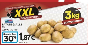 Coop Patate Gialle offerta