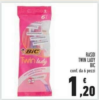 Conad Superstore Bic Rasoi Twin Lady offerta