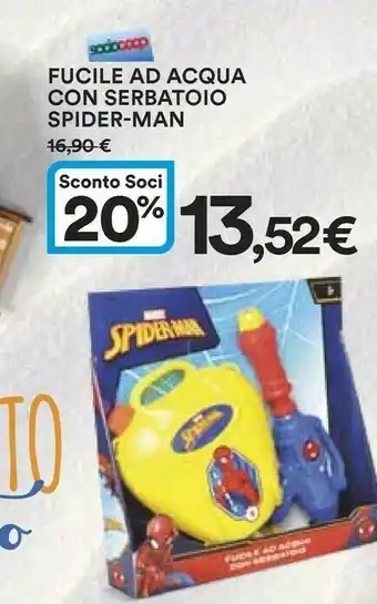 Coop Spider-man Fucile Ad Acqua Con Serbatoio offerta