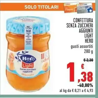 Conad Superstore Hero Pera Senza Zuccheri Aggiunti Light offerta