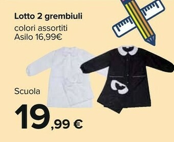 Lotto 2 Grembiuli