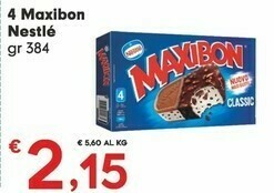 Despar Nestlè 4 Maxibon offerta
