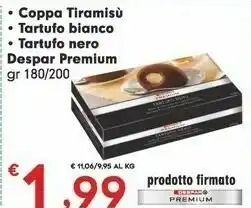 Despar Coppa Tiramisu offerta