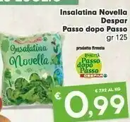 Despar Despar - Insalatina Novella Passo Doppo Passo 125 G offerta