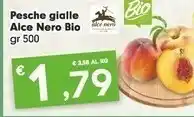 Despar Alce Nero Bio Pesche Gialle 500 G offerta