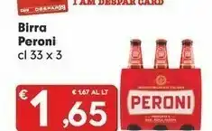 Despar Peroni Birra 330 G(ml) offerta