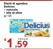 Despar Delicius Filetti Di Sgombro Al Naturale offerta