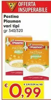 Despar Plasmon Pastina Stelline offerta