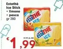 Despar Estathé Ice Stick Limone/ Pesca 280 G offerta