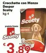 Despar Scotty Crocchette Con Manzo offerta