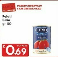 Cirio I Pelati 400 G(ml)