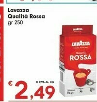 Despar Lavazza Qualità Rossa 250 G(ml) offerta