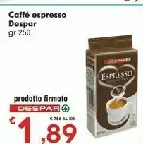 Despar - Espresso 250 G(ml)