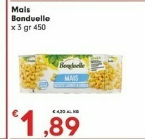 Despar Bonduelle Mais offerta
