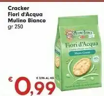 Despar Barilla Cracker Fiori D'acqua Mulino Bianco offerta
