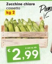 Despar Zucchine Chiare offerta