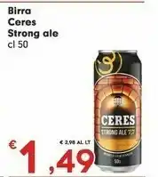 Despar Ceres Strongale 500 G(ml) offerta