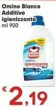 Despar Omino Bianco Additivo Igienizzante offerta