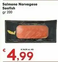 Eurospar Seafish Salmone Norvegese 200 G offerta