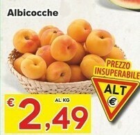 Eurospar Albicocche offerta