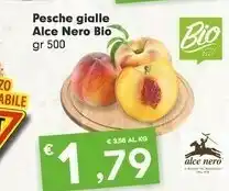 Eurospar Alce Nero Bio Pesche Gialle offerta