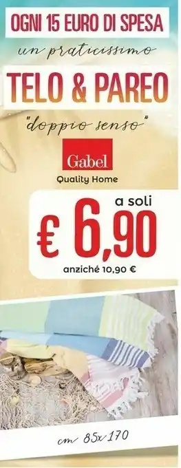 Eurospar Gabel Telo & Pareo offerta
