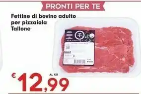 Eurospar Tallone Fettine Di Bovino Adulto offerta