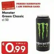 Eurospar Monster Green Classic offerta